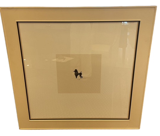 Barbara Barry Poodle Silhouette (0EB006)