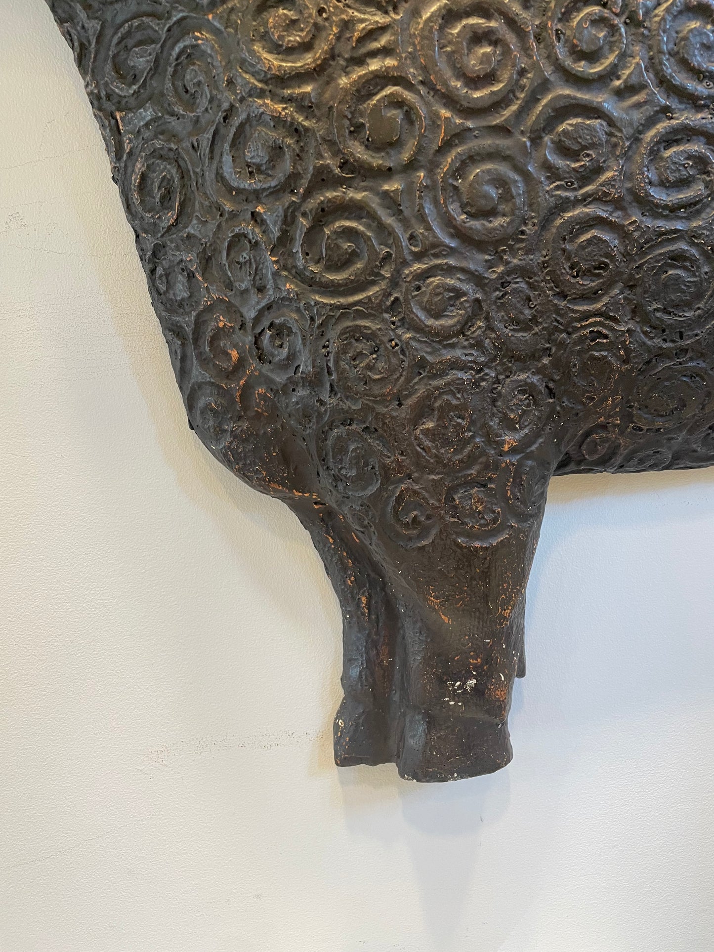 Old Plank Road Cast Reproduction Ram Sign (00Z006)