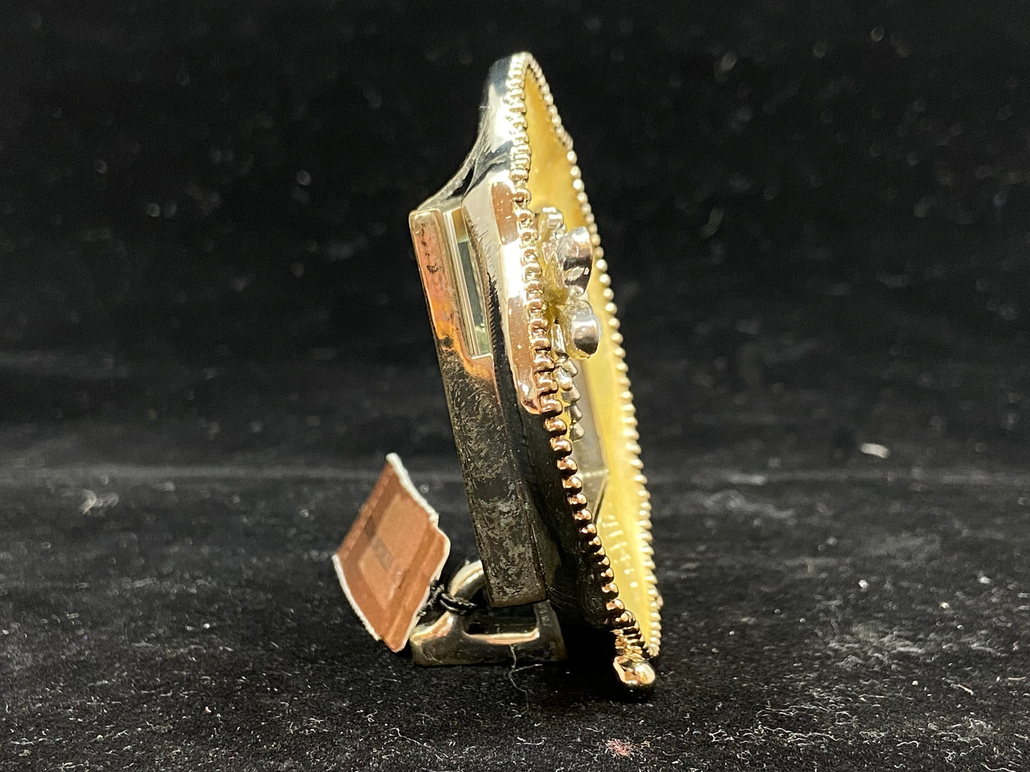 Jay Strongwater Miniature Yellow Enamel Frame with Dragonfly (VQ2VY6)