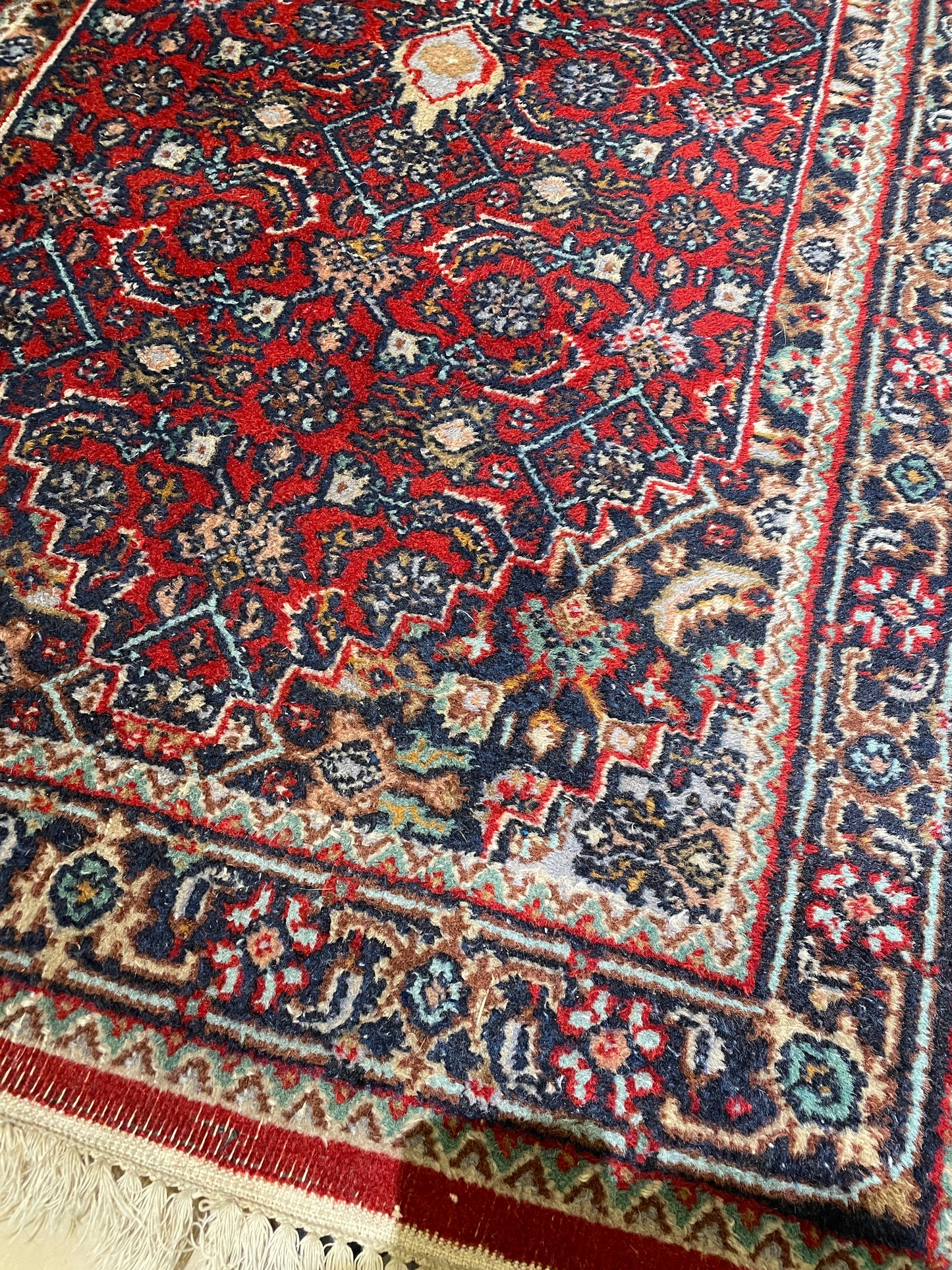 Keshan Geometric Runner 2.5' x 13' AS IS (0EG003)