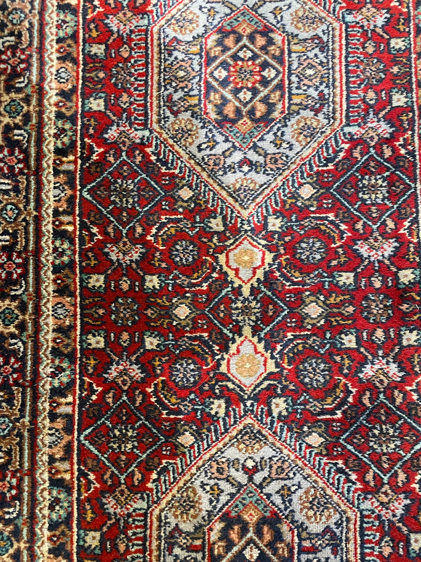 Keshan Geometric Runner 2.5' x 13' AS IS (0EG003)