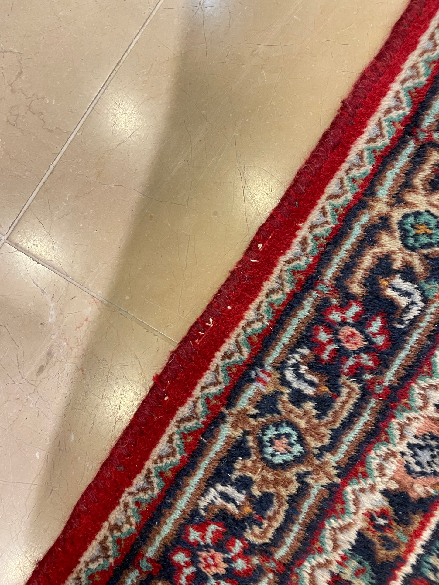 Keshan Geometric Runner 2.5' x 13' AS IS (0EG003)