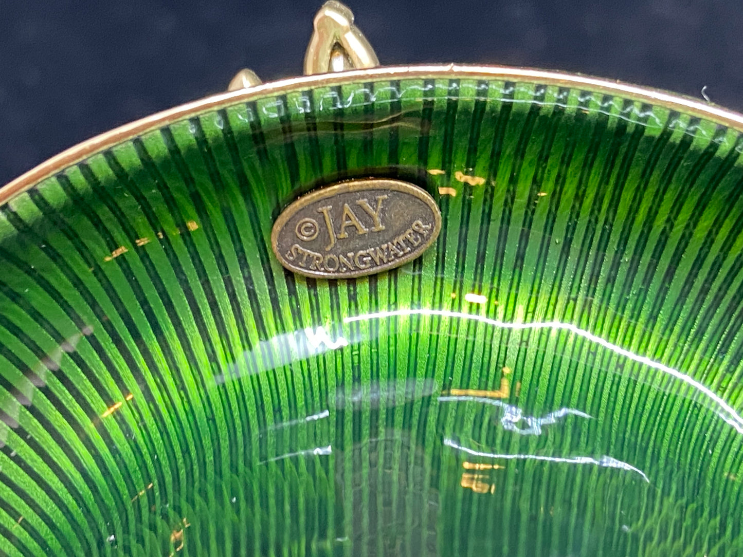 Jay Strongwater Enamel Dragonfly Votive (AY1AYJ)