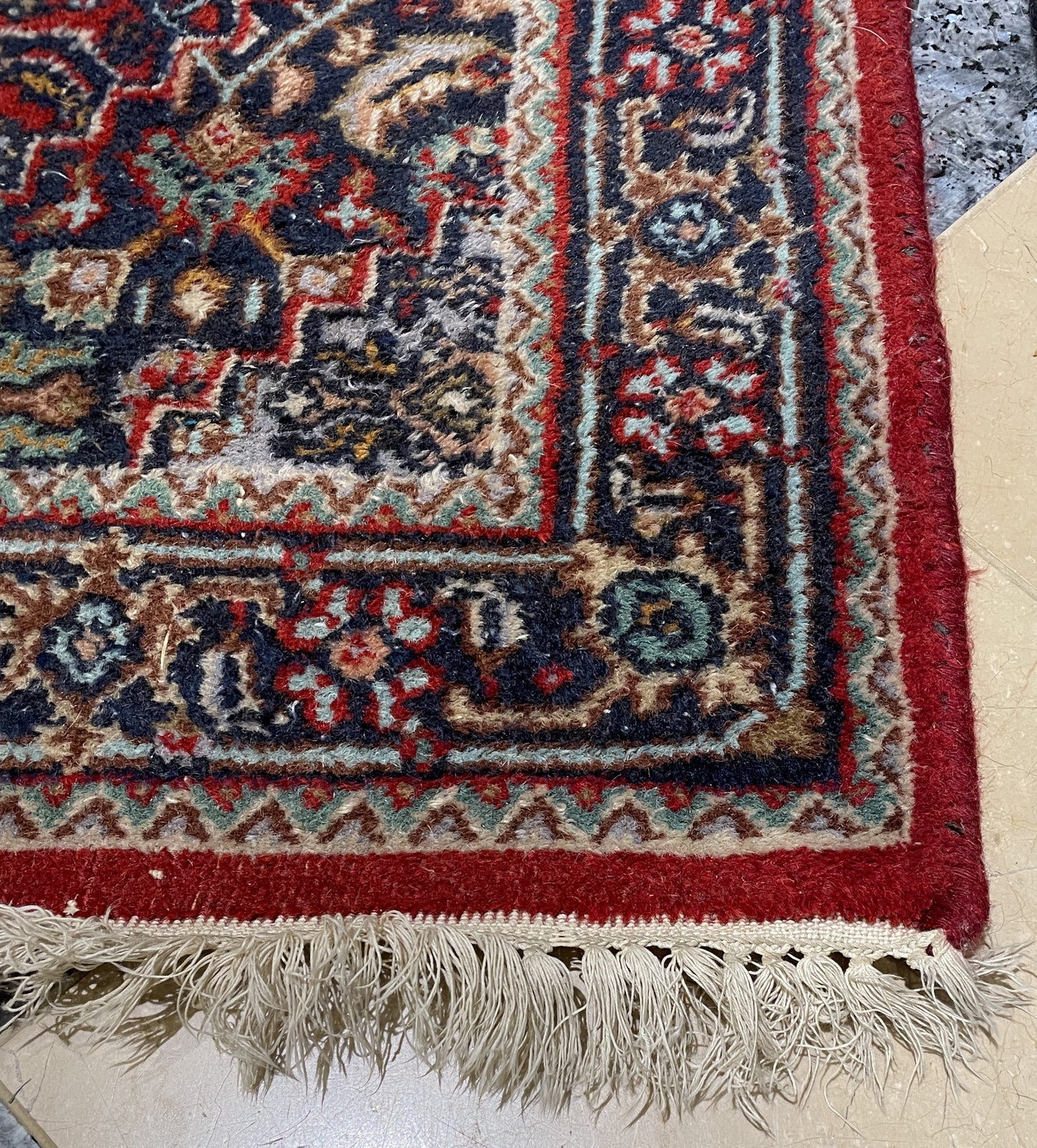 Keshan Geometric Runner 2.5' x 13' AS IS (0EG003)