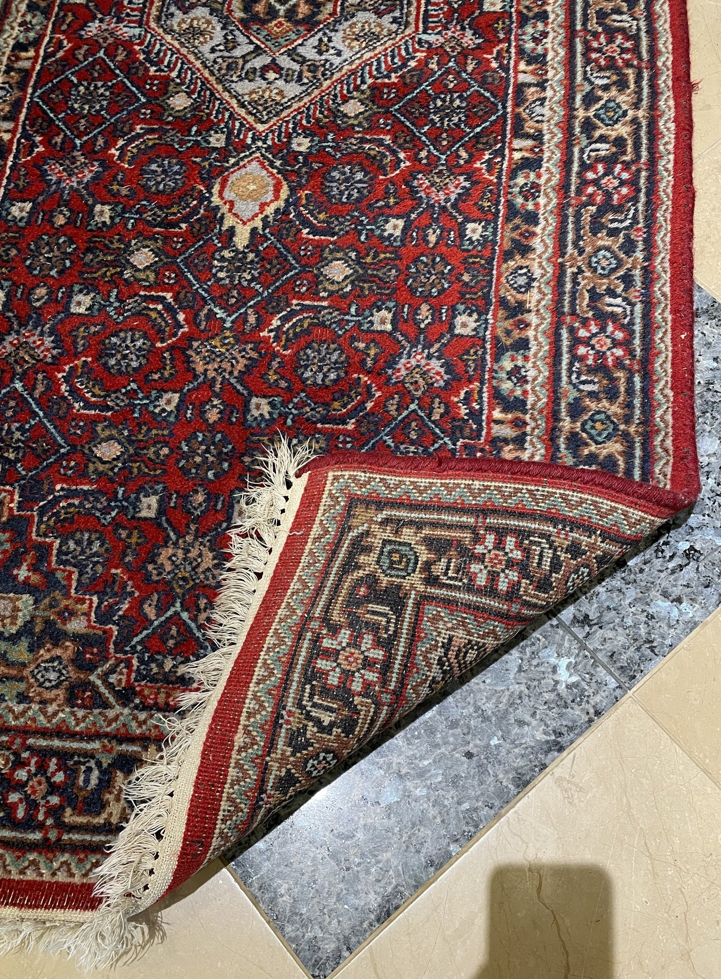 Keshan Geometric Runner 2.5' x 13' AS IS (0EG003)