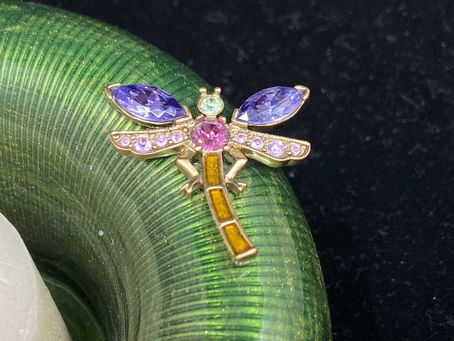 Jay Strongwater Enamel Dragonfly Votive (AY1AYJ)