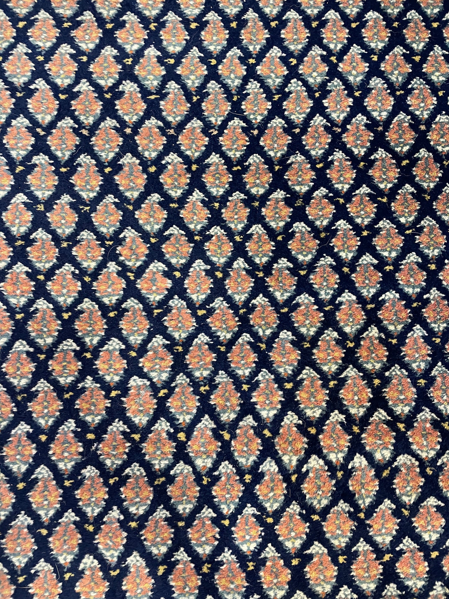 Deluxe Serabend Blue and Rose Runner 2.5' x 8' AS IS (0EG001)