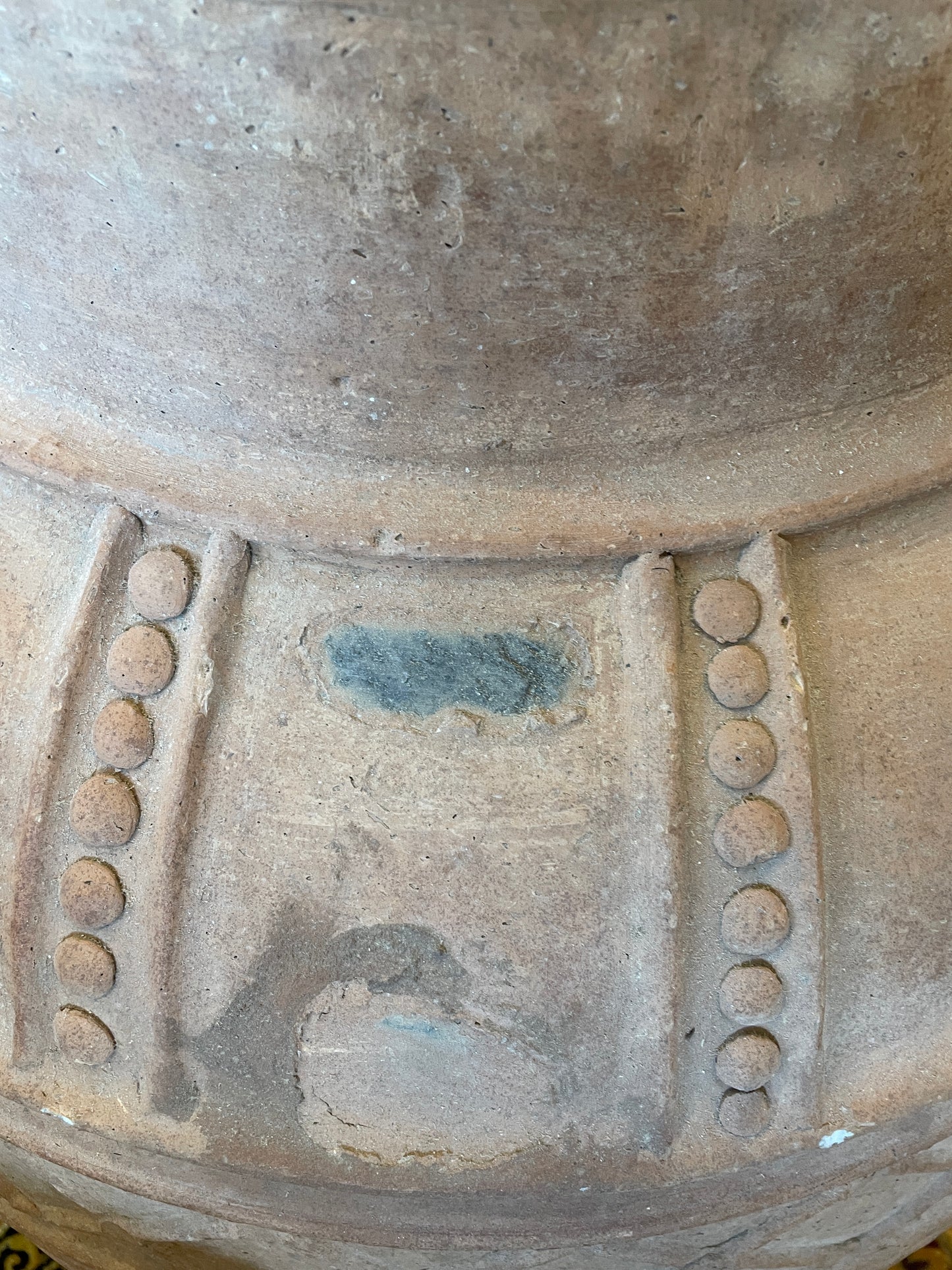 Large Terracotta Floor Vase Reproduction