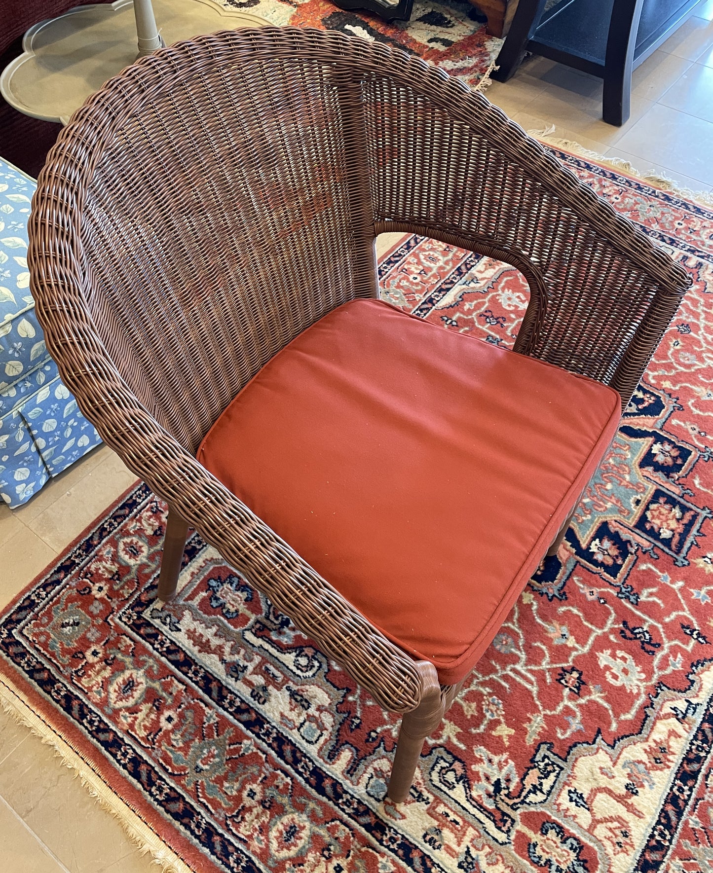 Pottery Barn Palmetto Armchairs, Set of 6