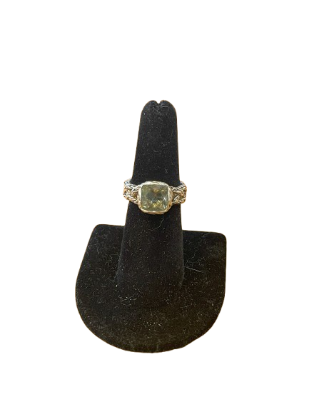John Hardy Praisolite Chain Ring