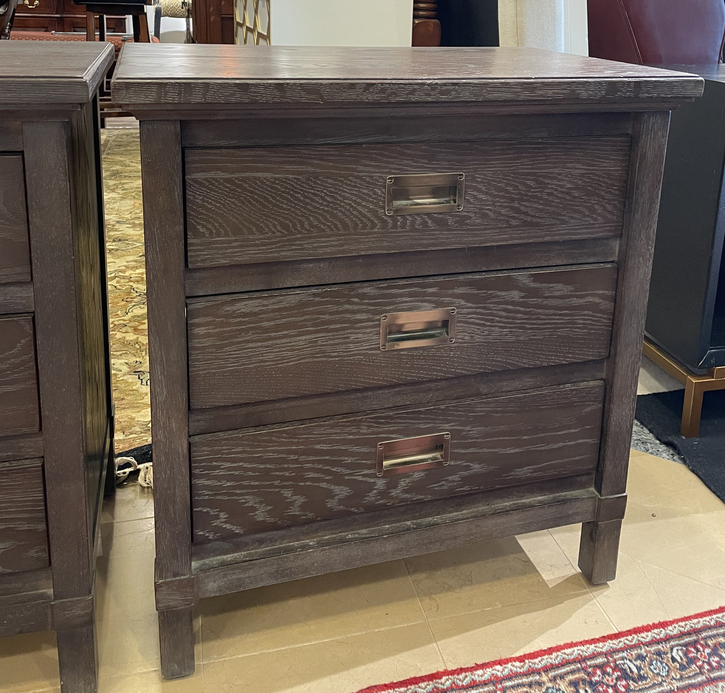 Stanley Nightstands, a pair AS IS