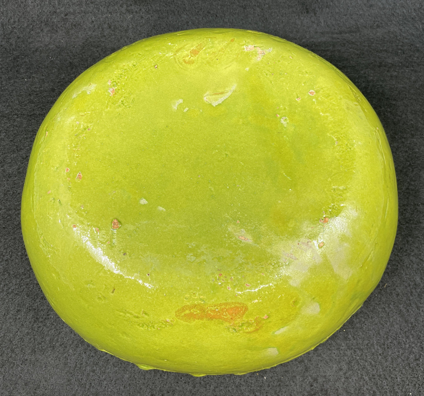 Tlaquepaque Green Glazed Mexican Terracotta Bowl (0JL01J)