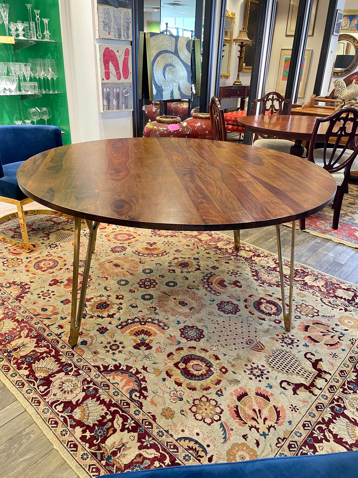 CB2 Dial 60" Round Table (0EK001)