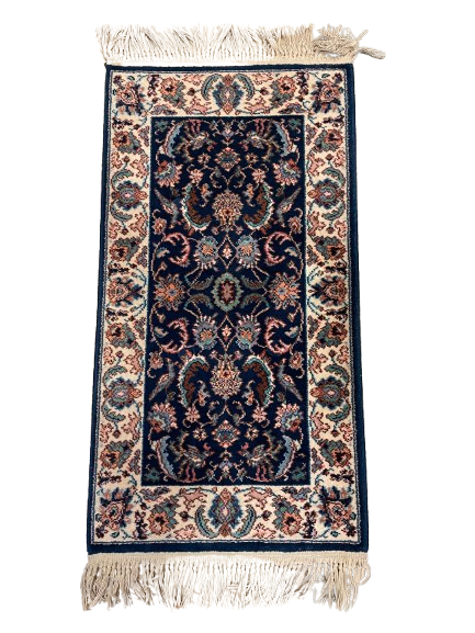 Karastan Rug-Blues and Pinks 2'x4' (0EK006)