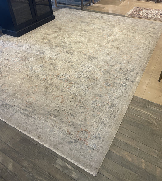 HK Blue/Orange Faux Silk 9 x 12 (27129)