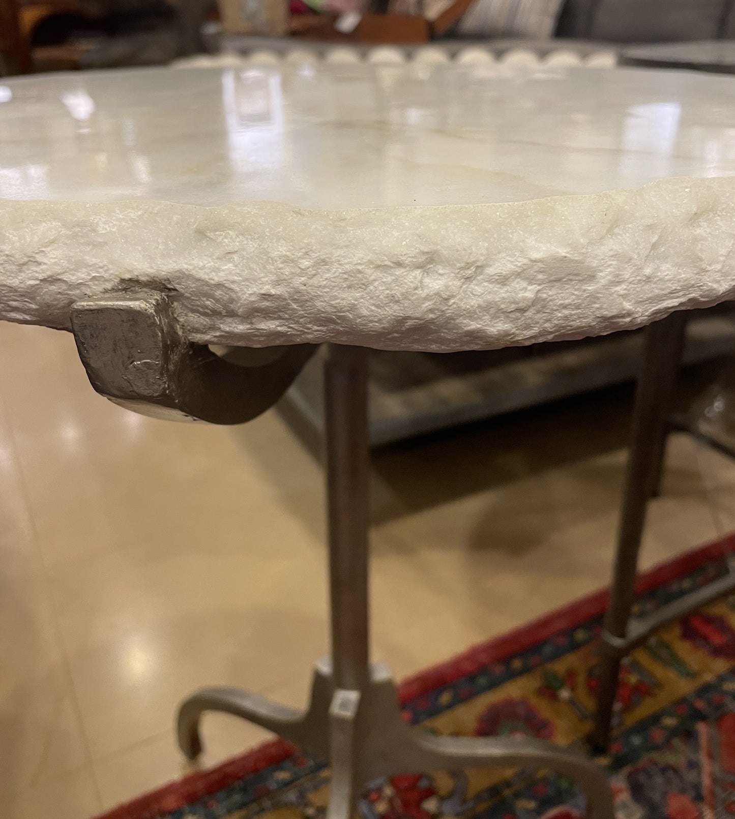 Bernhardt "Hadera" Stone Top Accent Table (0IV00V)