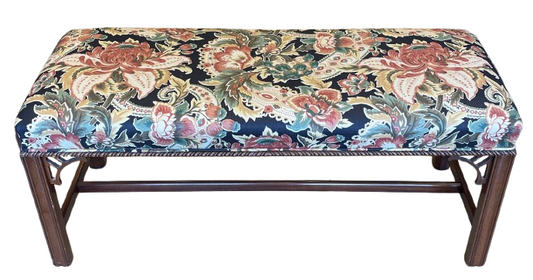 Hickory Chair Chippendale Bench (0DW018)