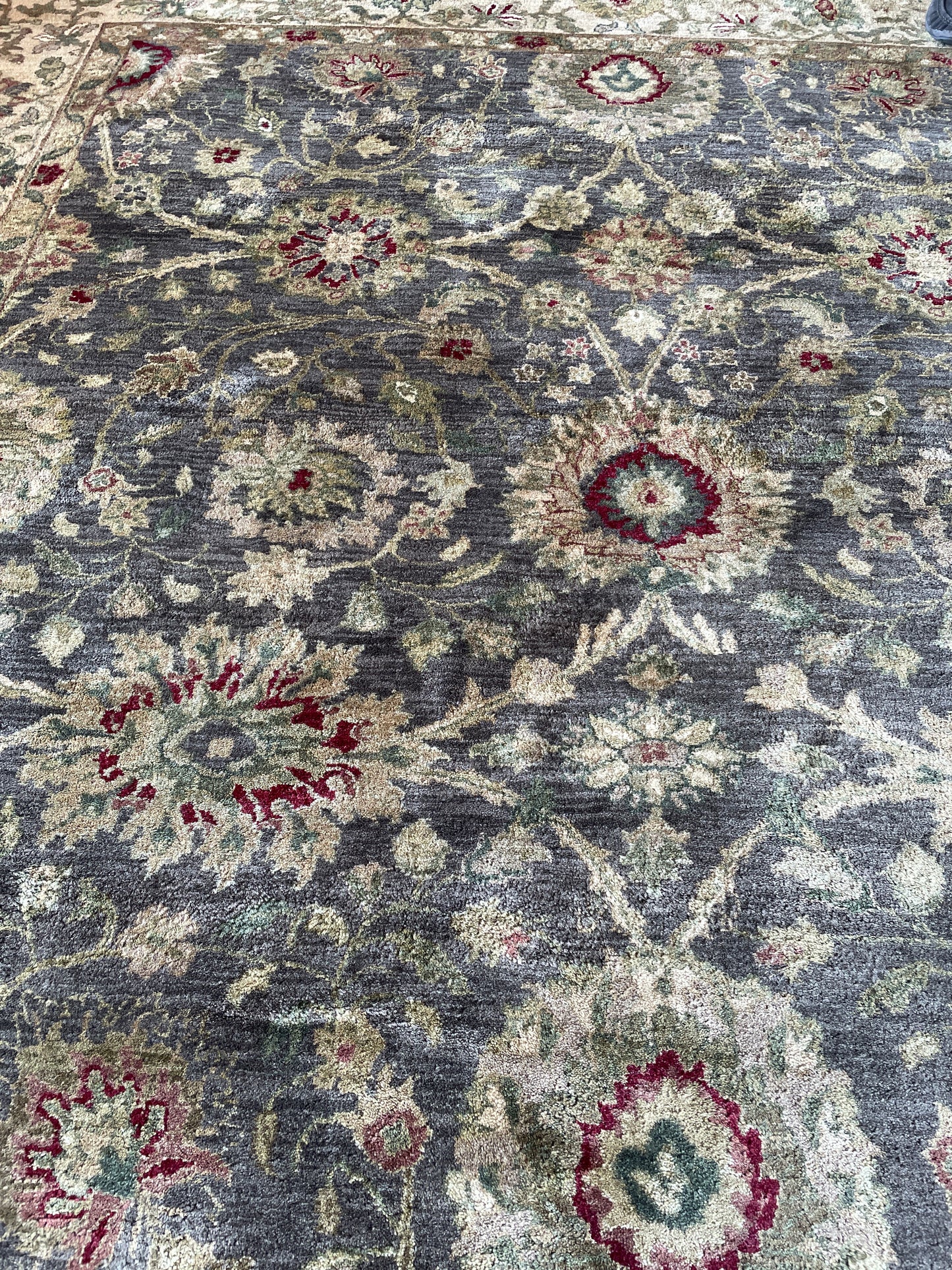 Hand Knotted Wool Rug (7'8x9'7) (0MS001)