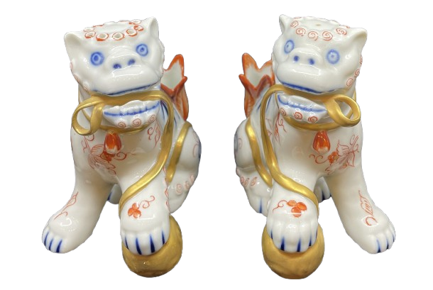 Vista Alegre Foo Dog Salt and Pepper (0DW01O)