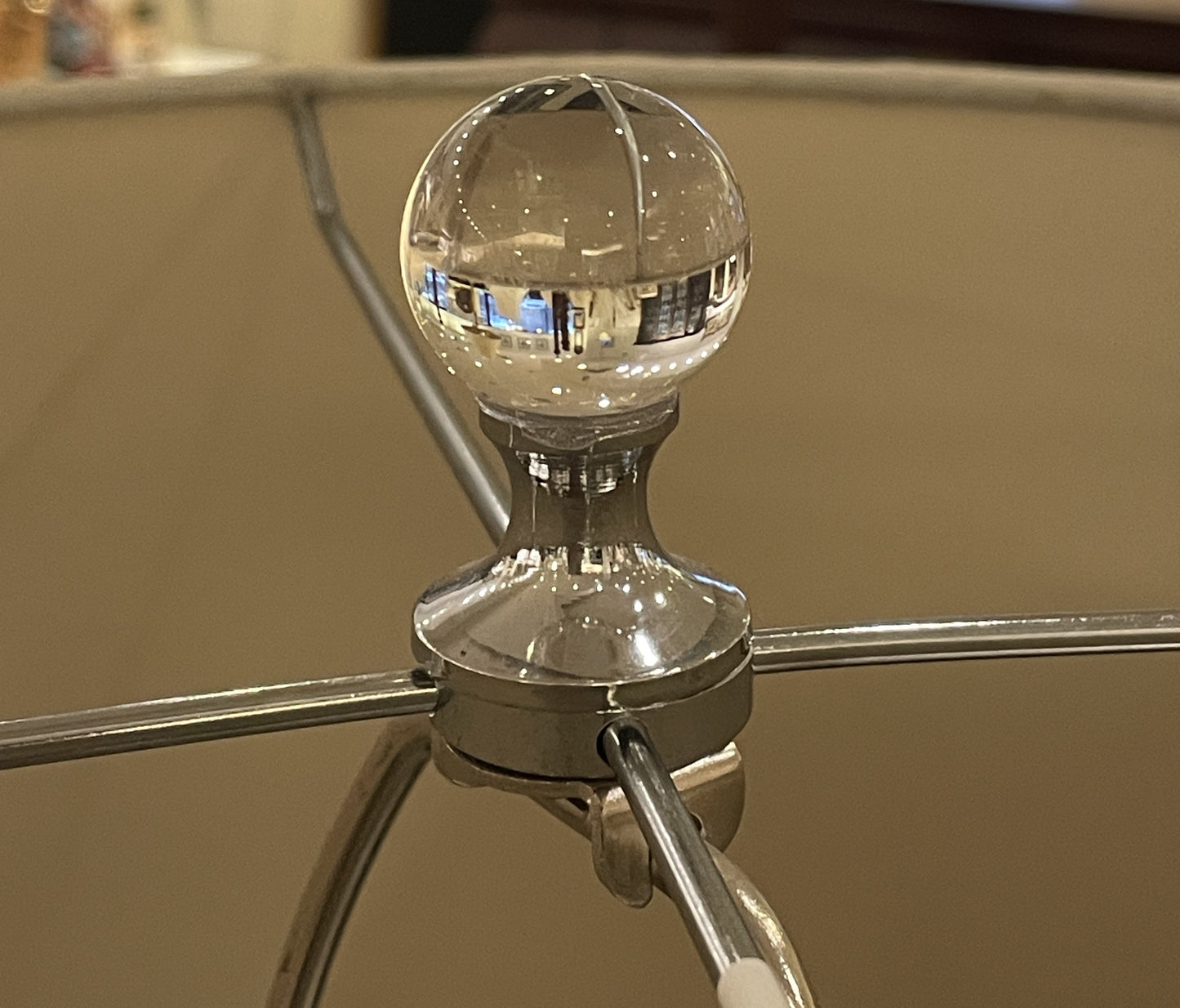 Pink Bubble Glass Table Lamp (0IV016)