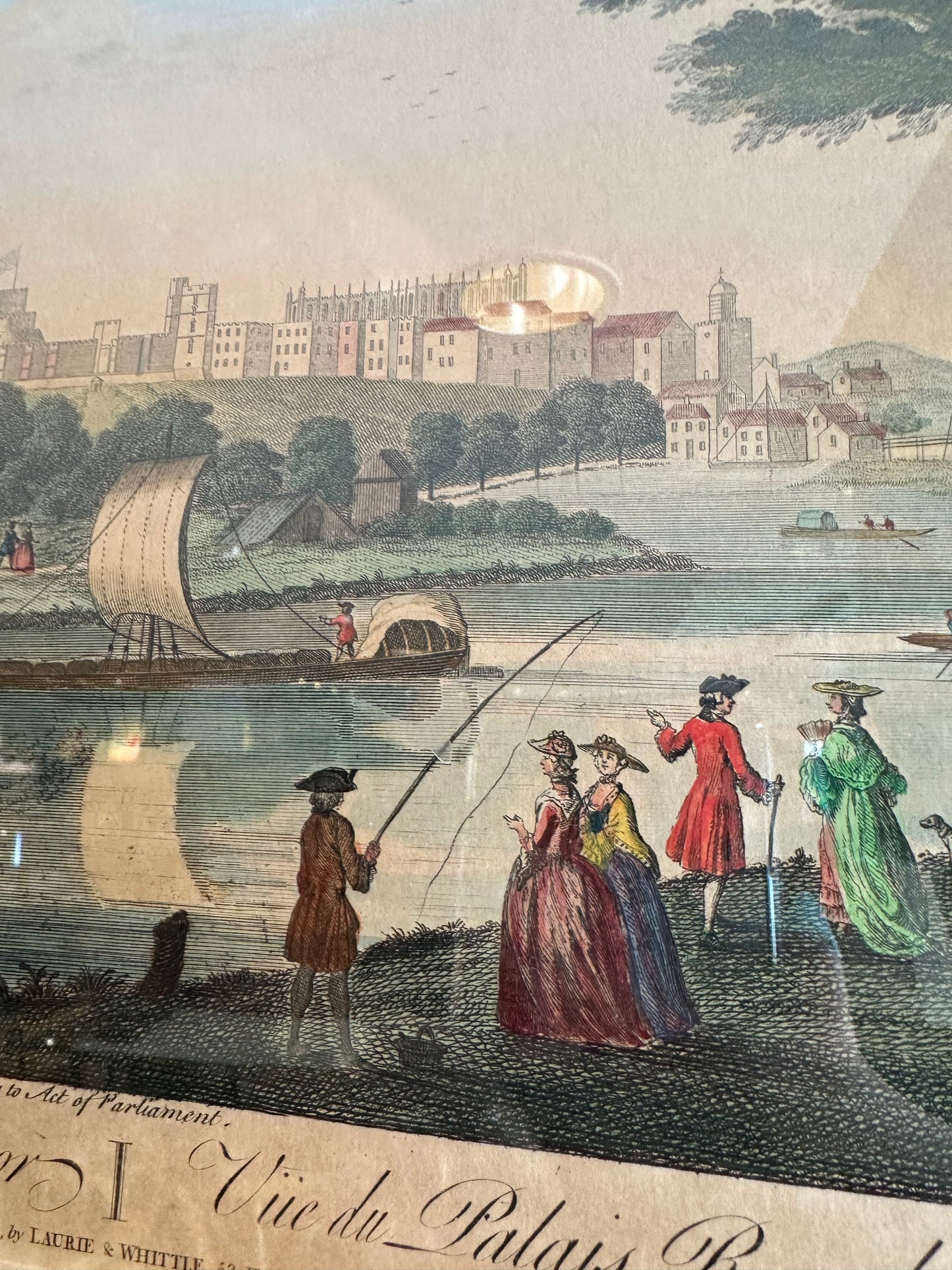 Laurie and Whittle Hand Colored Engraving Windsor (USKBXG)