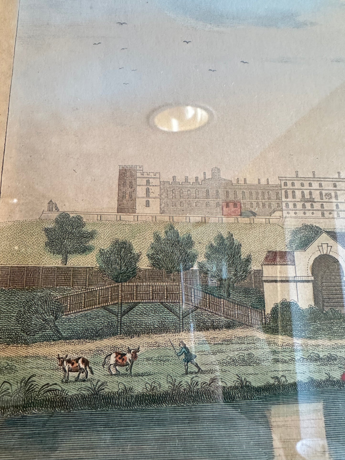 Laurie and Whittle Hand Colored Engraving Windsor (USKBXG)