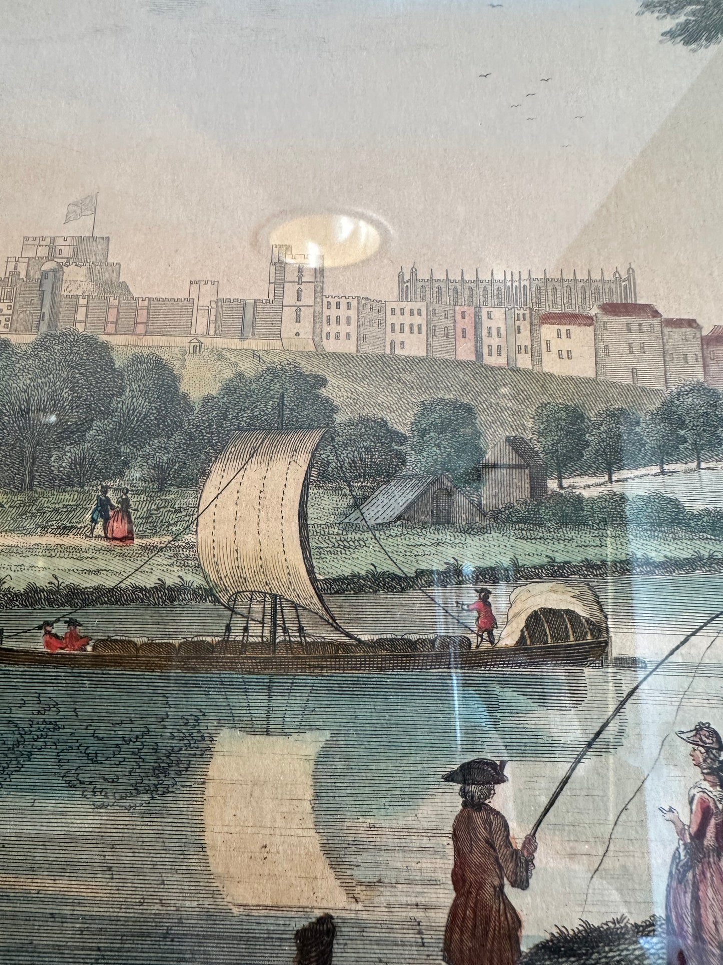 Laurie and Whittle Hand Colored Engraving Windsor (USKBXG)