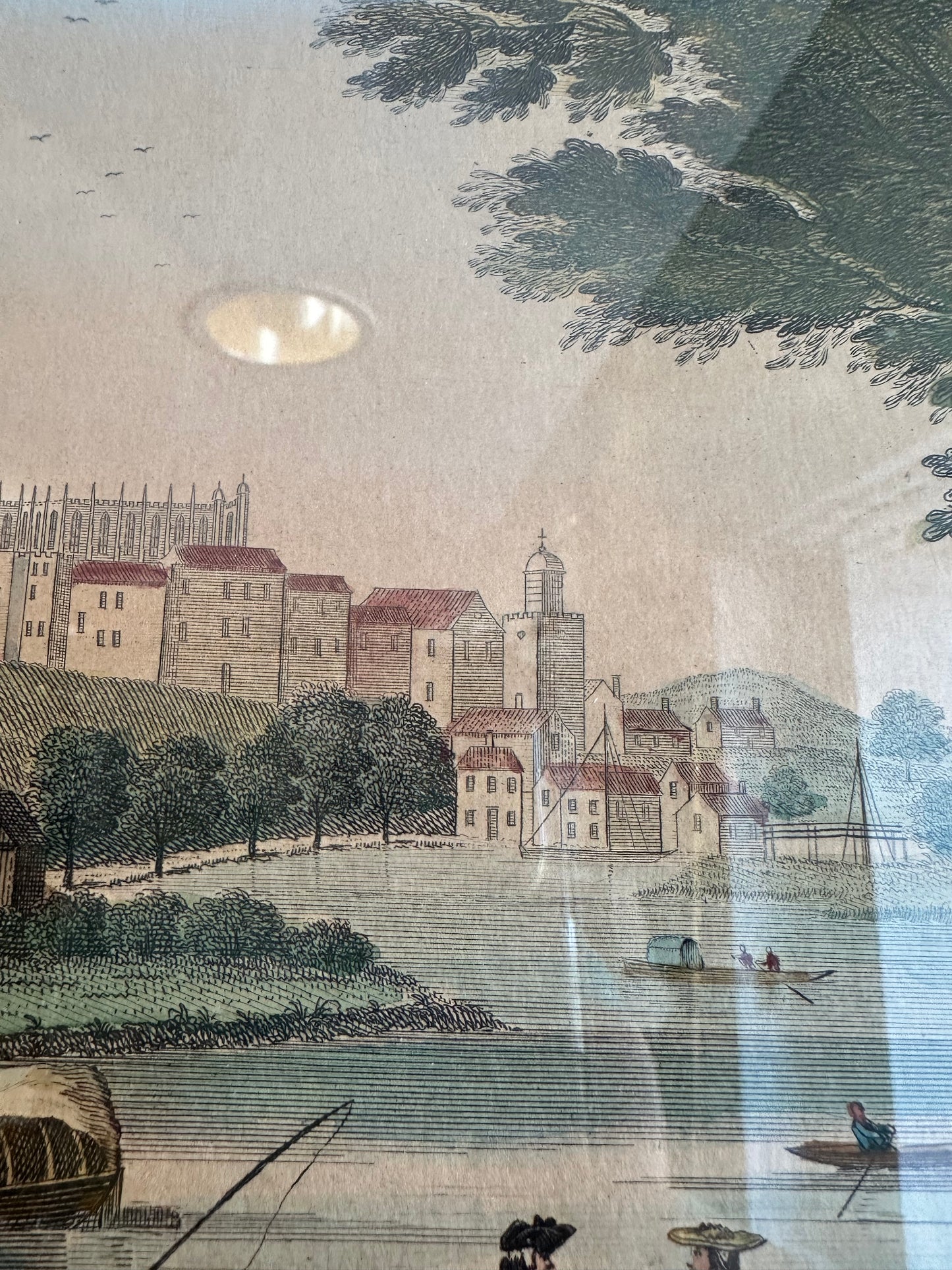 Laurie and Whittle Hand Colored Engraving Windsor (USKBXG)