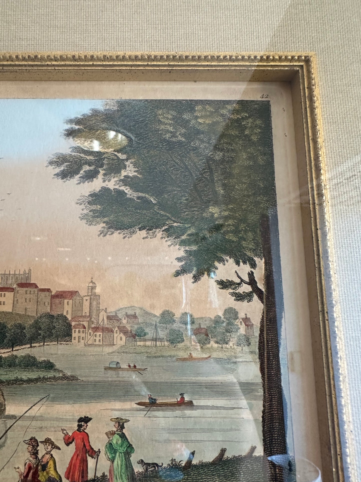 Laurie and Whittle Hand Colored Engraving Windsor (USKBXG)