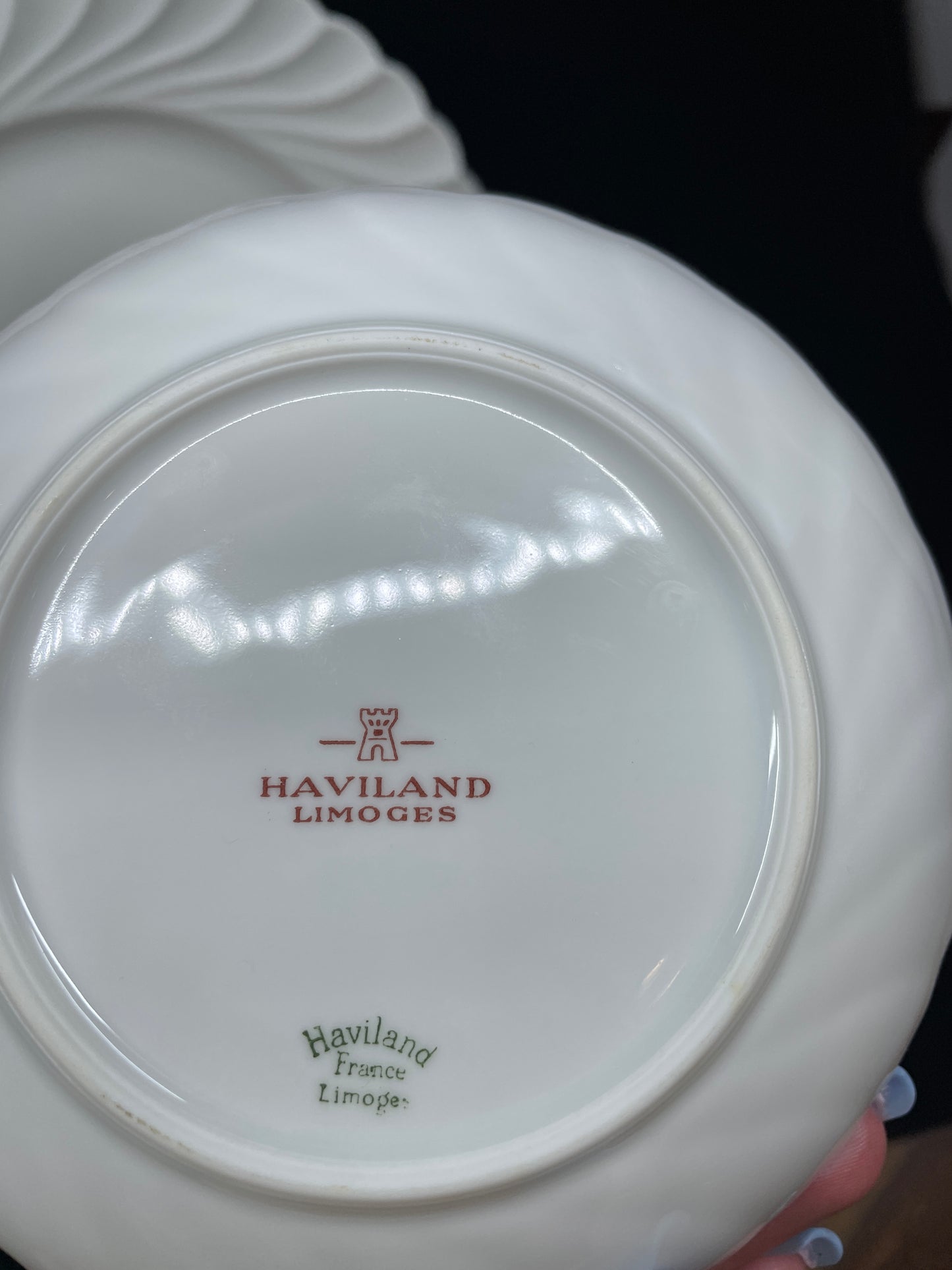 Haviland Torse White Complete Set for 10 (0DW019)