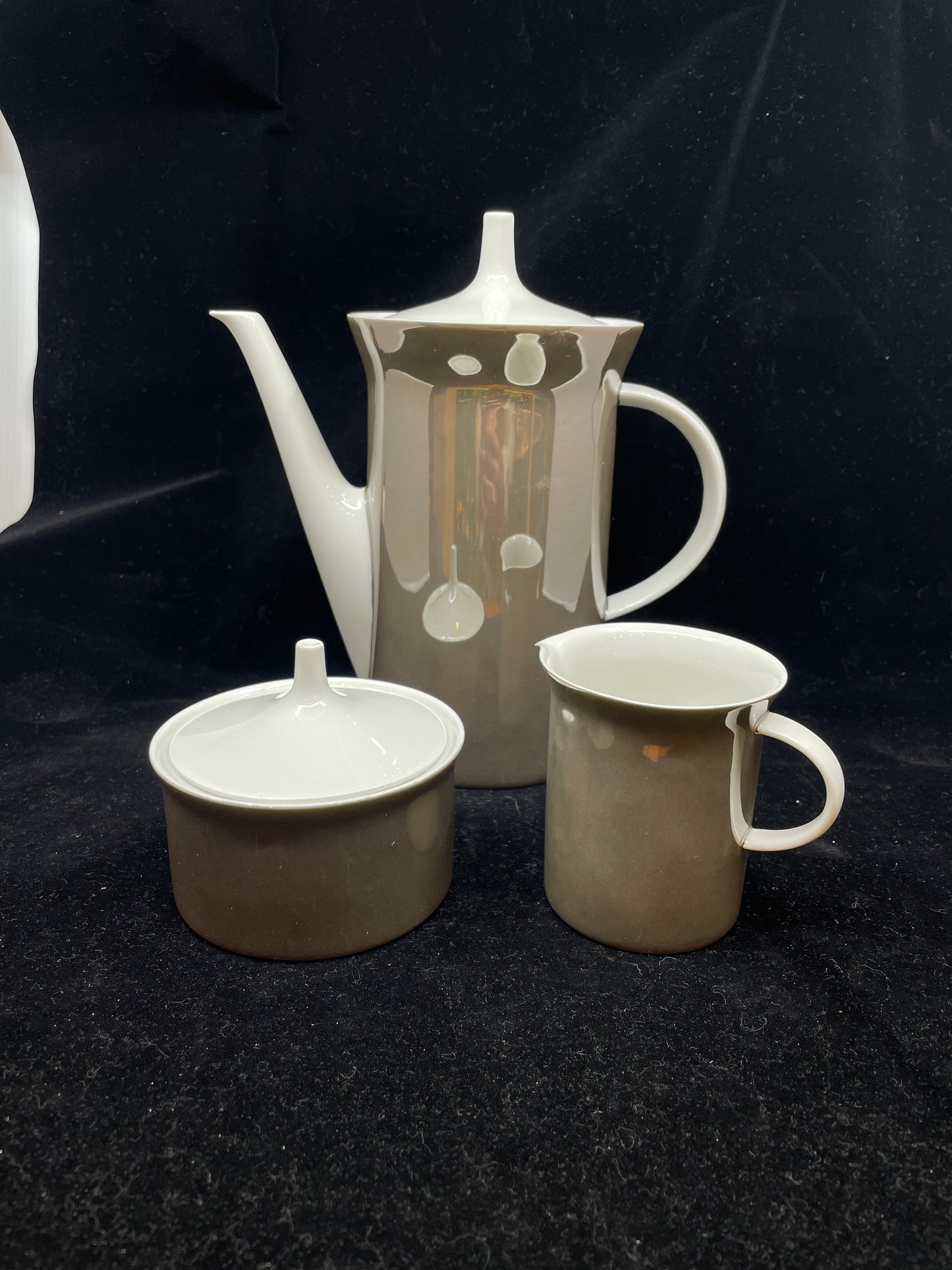Rosenthal Hans Theo Baumann Coffee Pot with Cream and Sugar (0DW01K)