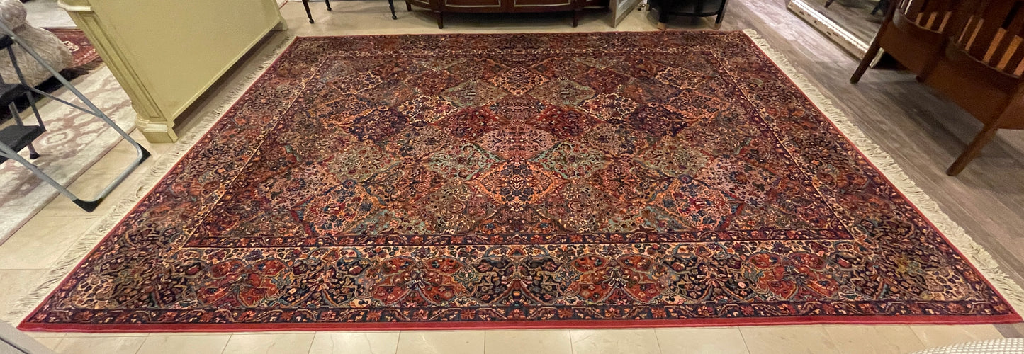 Karastan Jewel Kerman Machine Made Rug (Approx. 8'8x12'1) (0MW002)