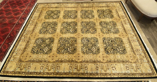 Hand-Knotted Rug (10x8) (61B3Y6)
