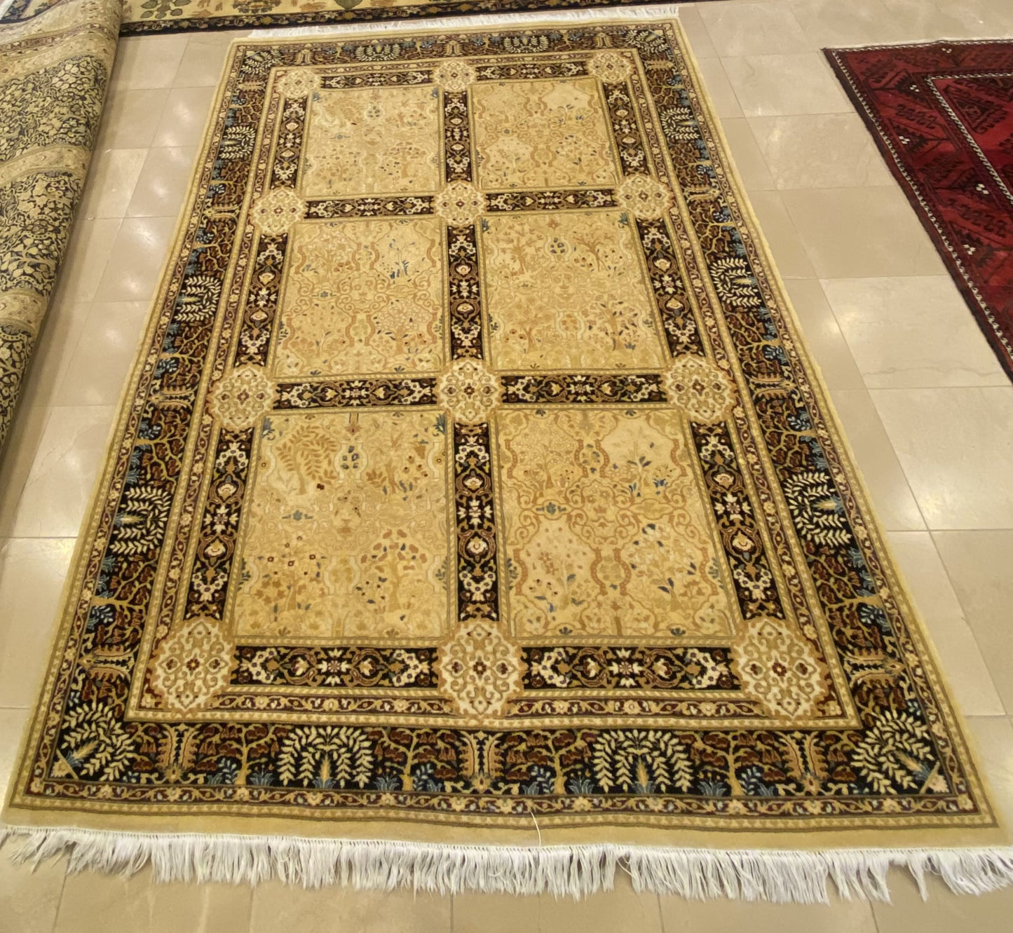 Hand Knotted Rug (7x5) (3ST93U)