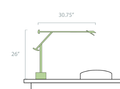 Artemide Tizio Desk Lamp, Design Within Reach (Two available) (0HV00E)