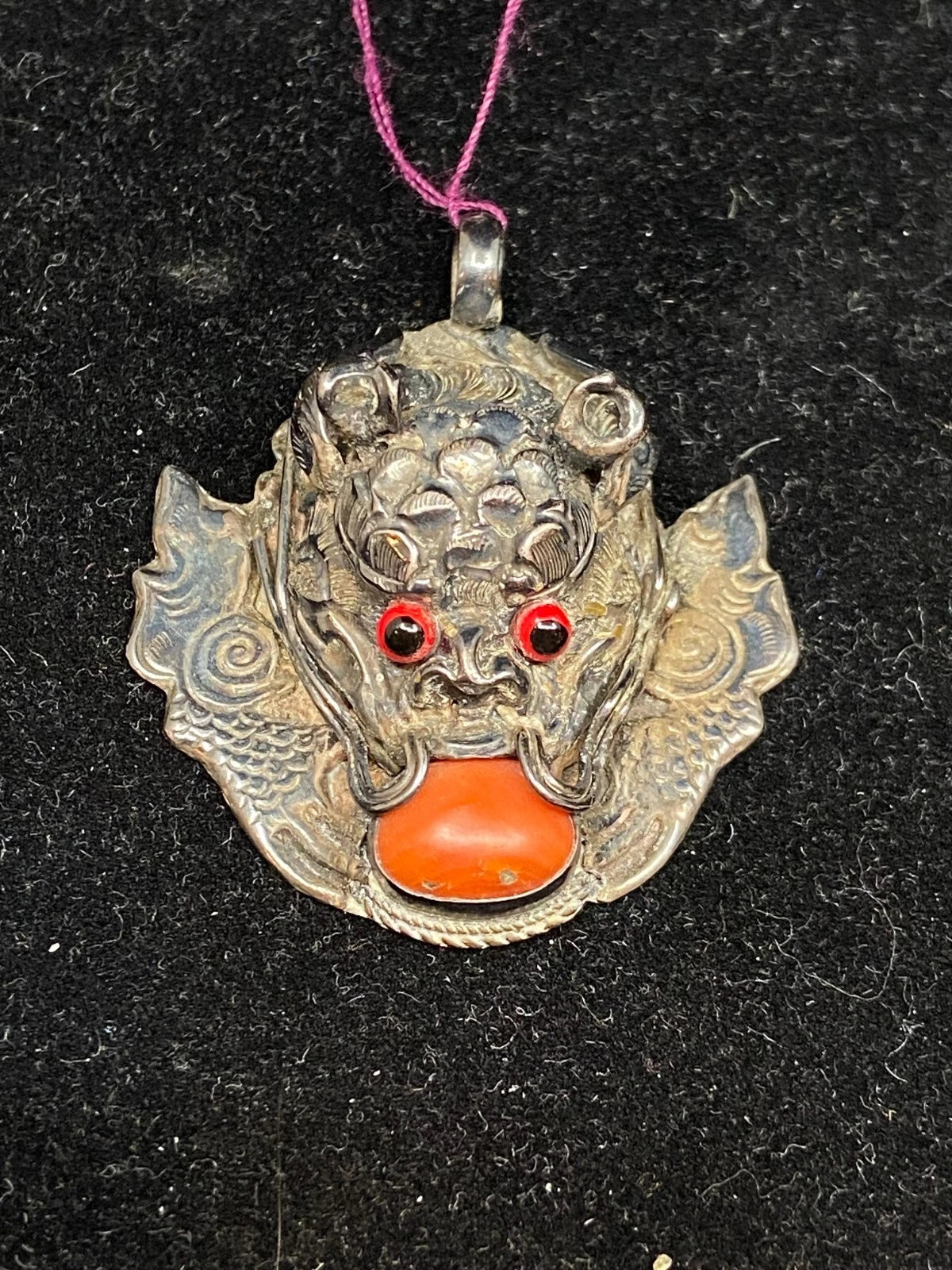 Sterling Silver Chinese Dragon (13117)