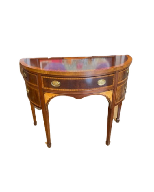 Baker Federal Inlayed Demilune Sideboard (0DW00N)