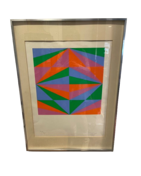 Max Bill Vintage Serigraph, Numbered 21/99 (0DW00W)
