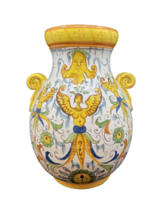 Giotti Ceramiche Italian Glazed Urn (0BZ00G)