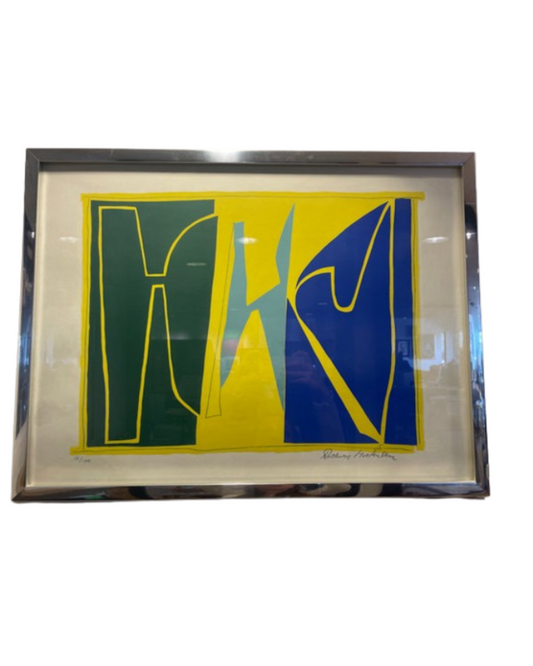 Richard Mortenson Serigraph, Numbered 14/100 (0DW00V)