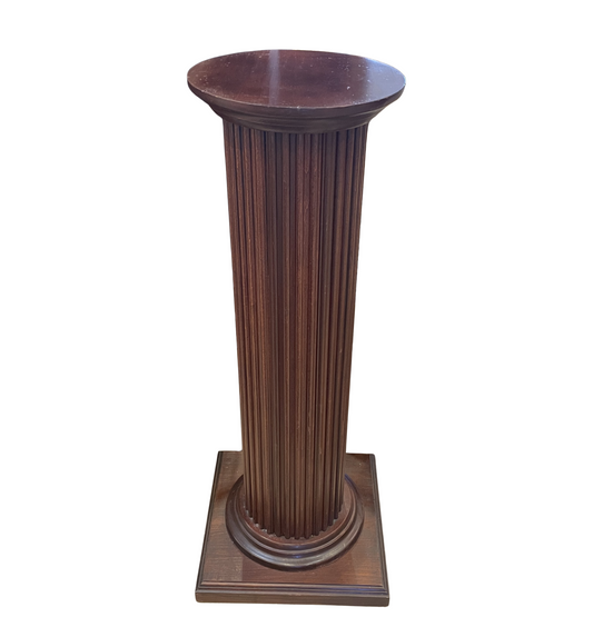 Wooden Column Pedestal (0G000D)