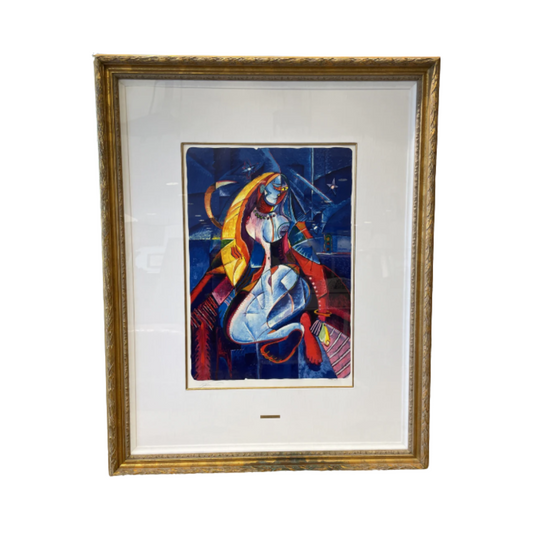 Christian Lassen Artist Proof Cubist Woman (0C3001)