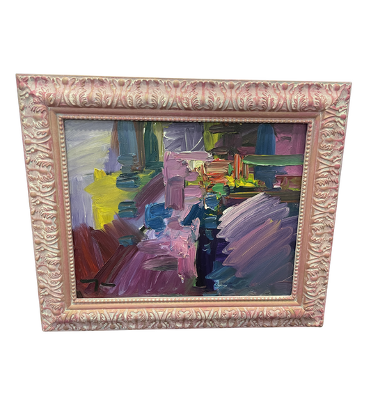 Jose Trujillo Abstract on canvas (0GF00D)