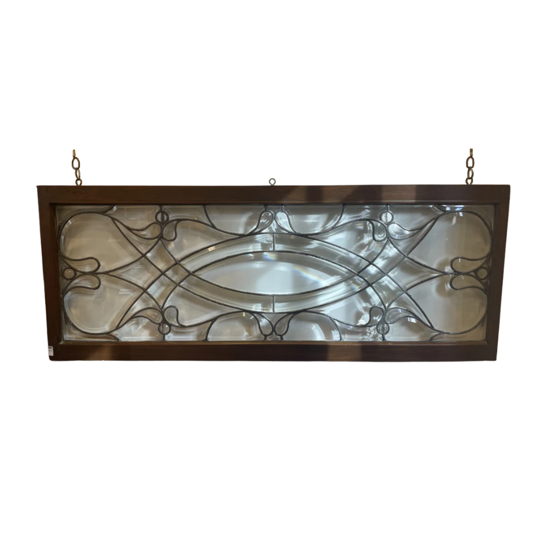 Lead Glass Transom Window (0C1002)