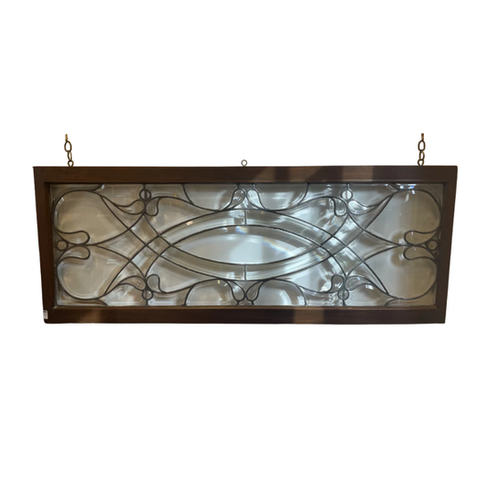 Lead Glass Transom Window (0C1002)