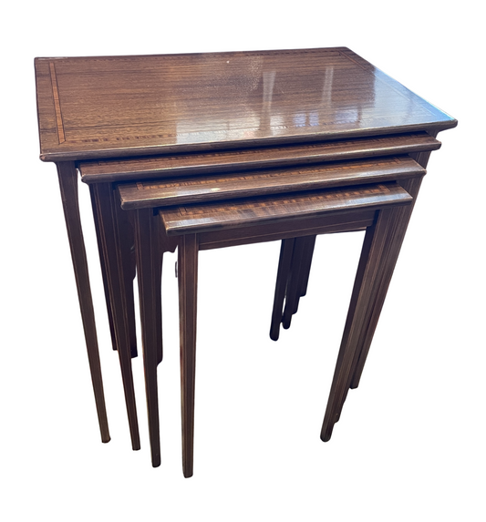 Regency 4-tier Nesting Tables, AS IS (0G7002)