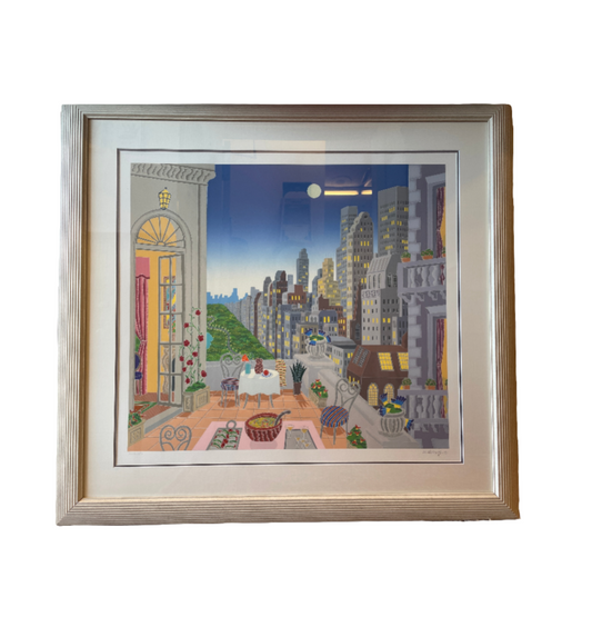 McKnight "Ports of Call" Lithograph, Signed and numbered