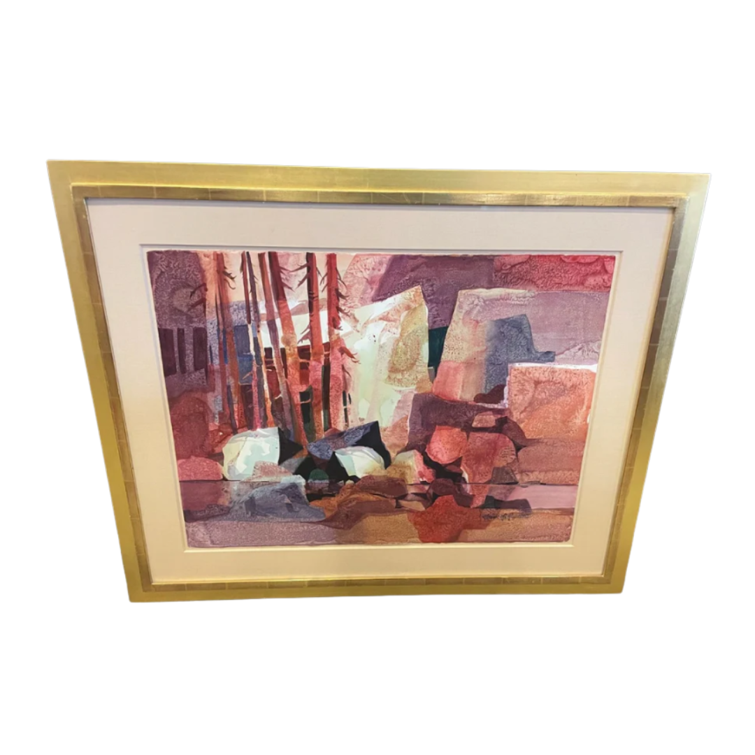 Frank LaLumia (American, 1977-Present) "Yosemite" Watercolor (17210)