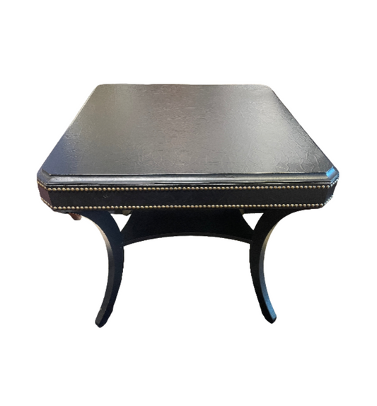 Ethan Allen Everett Grommeted End Table