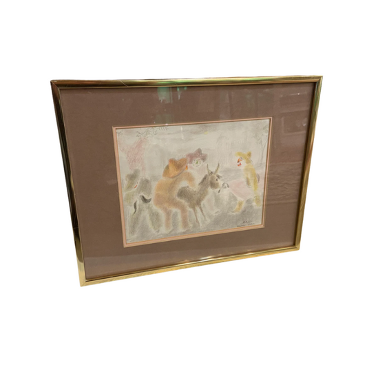 Gustav Likan Mexico Pastel (27606)